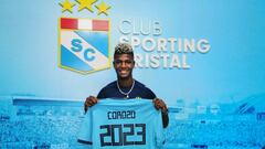 Sporting Cristal sigue movi&eacute;ndose: Washington Corozo, nuevo jugador celeste