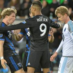 San Jose resiste reacción bravía de Minnesota en últimos minutos