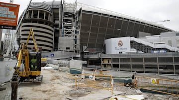 El coronavirus no para las obras del nuevo Bernabéu