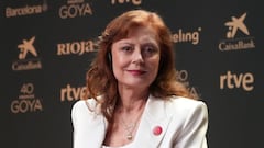 Quién es Susan Sarandon, la actriz que ha renegado de Hollywood ganadora del Goya Internacional 2026 por la Academia