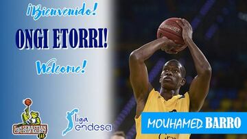 Mouhamed Barro, pívot senegalés, ficha por el Gipzukoa.