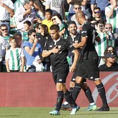 El Sevilla vistió de negro en el derbi por tema de superstición
