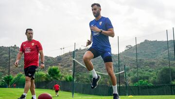 Baptistao realiza un entrenamiento de fuerza