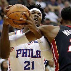 El pique Embiid-Whiteside llega a Twitter: "31 partidos en 3 años..."