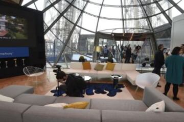 La casa, dise?ada exclusivamente para el concurso durante la Eurocopa 2016, tiene unas vistas impresionantes de Par¨ªs.