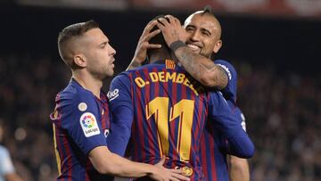 Barcelona suma nuevo triunfo con Arturo Vidal como titular