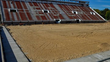 Verón anunció la fecha de apertura del nuevo estadio
