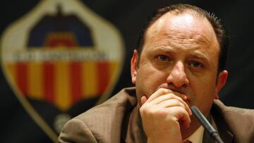 José Laparra, en una Junta General de Accionistas del CD Castellón.