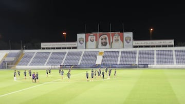 River se entrenó pensando en la semifinal contra Al Ain