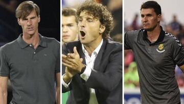 Leo Franco, Imanol Idiákez y Gordillo.