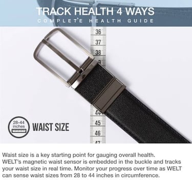 Samsung WELT, el cinturón inteligente que te dice si comes demasiado