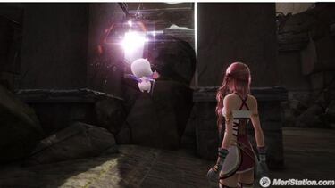 Un mogu ayudará a encontrar objetos en Final Fantasy XIII-2