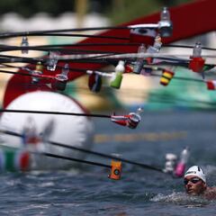 Oro para Paltrinieri: “Como Nadal, parece que sea nuestro final, pero acabamos ganando”