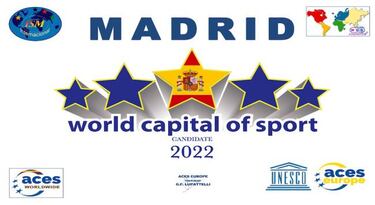 Madrid Capital Mundial del Deporte 2022, el camino m¨¢s r¨¢pido al cielo.