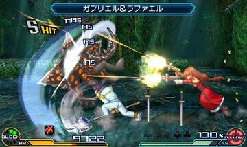 Captura de pantalla - Project X Zone 2 (3DS)