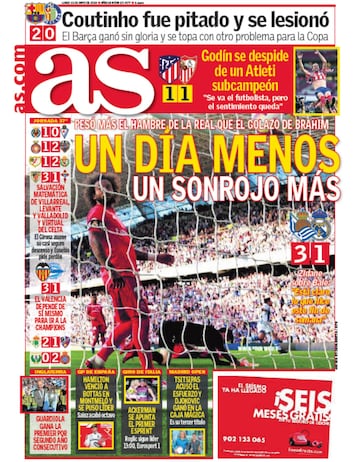 Las portadas de AS de mayo