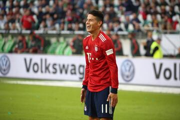 El colombiano llegó a tres goles en la Bundesliga, tras anotar en el triunfo de Bayern Múnich 3-1 sobre el Wolfsburgo