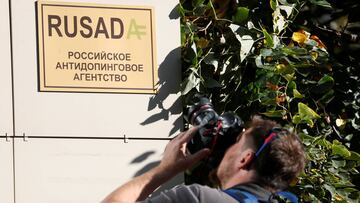 Imagen de los exteriores de la Agencia Antidopaje de Rusia (RUSADA).