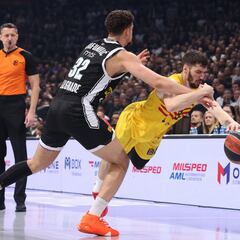 Partizán - Barcelona: resumen y resultado, Euroliga (83-92)