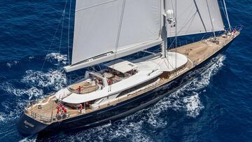 Bayesan, velero hundido en Palermo