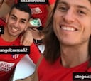 Filipe Luís pide a Costa para "el equipo brasileño" del Atleti
