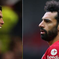 Cristiano Ronaldo vs Mohamed Salah: stats comparison