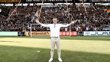 LAFC presenta ante sus aficionados a Gareth Bale previo a El Tráfico vs Galaxy