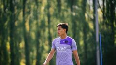 Gattoni, con el Anderlecht.