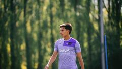 Gattoni entrena con el Anderlecht.