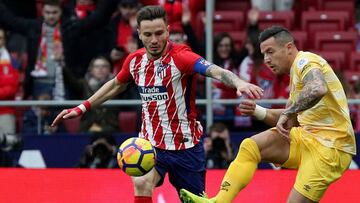 Saúl con el brazalete de capitán.
