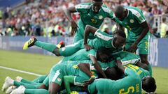 Poland 1-2 Senegal, Group H, World Cup 2018 Russia: report