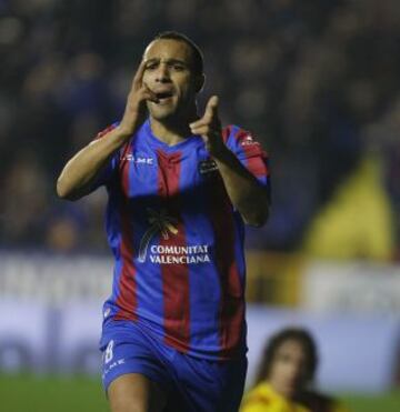El Zhar celebra su gol.