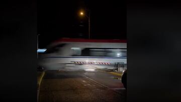 Usuario comparte cómo es andar en el tren más rápido de Chile: Santiago - Chillán a 160 kilómetros por hora 