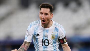 Messi no va con Argentina