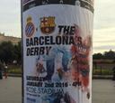 Un cartel aséptico para anunciar un derbi trepidante