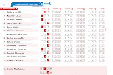 Pronóstico de la Quiniela de fútbol jornada 69 - 22/06/25  