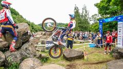 Toni Bou, con la Montesa Honda en el TrialGP de Alemania 2.