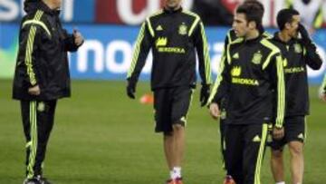 Diego Costa y Vicente del Bosque.