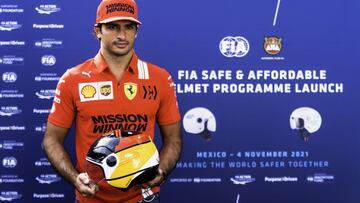 Carlos Sainz (Ferrari). M&eacute;xico, F1 2021.