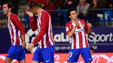 Gaitán maquilla un Atleti plano