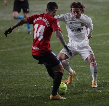 Rubén García y Luka Modric.