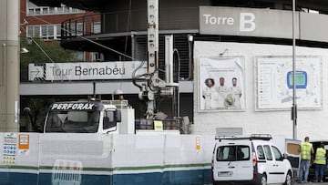 Empiezan las obras en el Bernab&eacute;u.