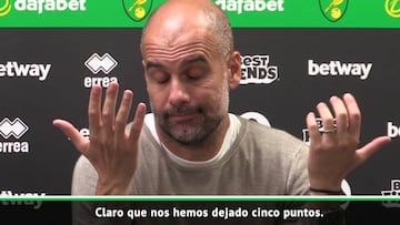 Guardiola sorprende tras caer: mensaje ácido a Jürgen Klopp...