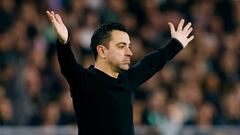 Xavi se siente perjudicado en cuatro acciones de esta Liga