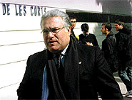 <B>PARDO</B>. El ex presidente acudió al funeral.