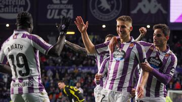 23/02/24  PARTIDO SEGUNDA DIVISION 
VALLADOLID - OVIEDO 
SEGUNDO GOL AMATH NDIAYE 2-0  ALEGRIA