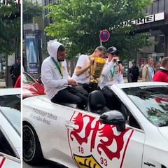 Signature future du Real Madrid? La blague de Stiller de ses compagnons de Stuttgart crée un remorqueur