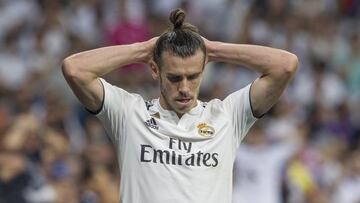 Bale con el Real Madrid. 