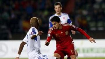 Marc Bartra, en una imagen en el partido ante Luxemburgo.