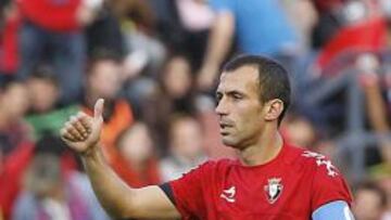 Pu&ntilde;al capit&aacute;n del Osasuna.